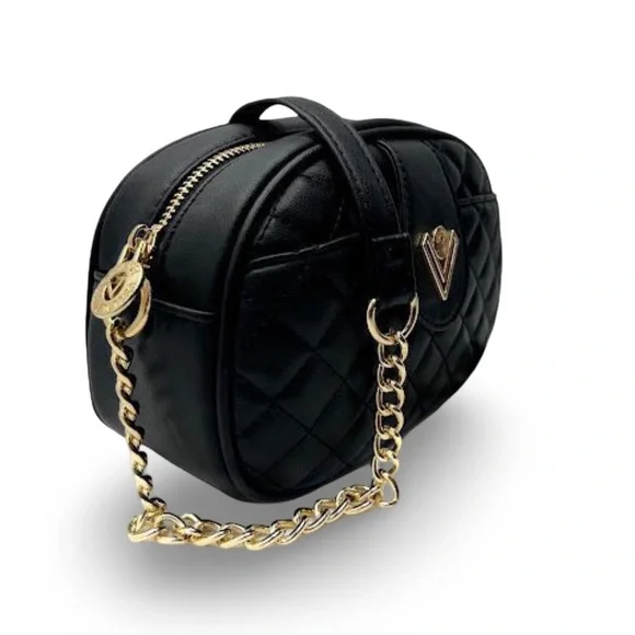 Valentino Orlandi Black Camera Crossbody NWT - Picture 5 of 5